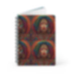Thumbnail: Psychedelic Goddess - #6 - Spiral Bound Journal