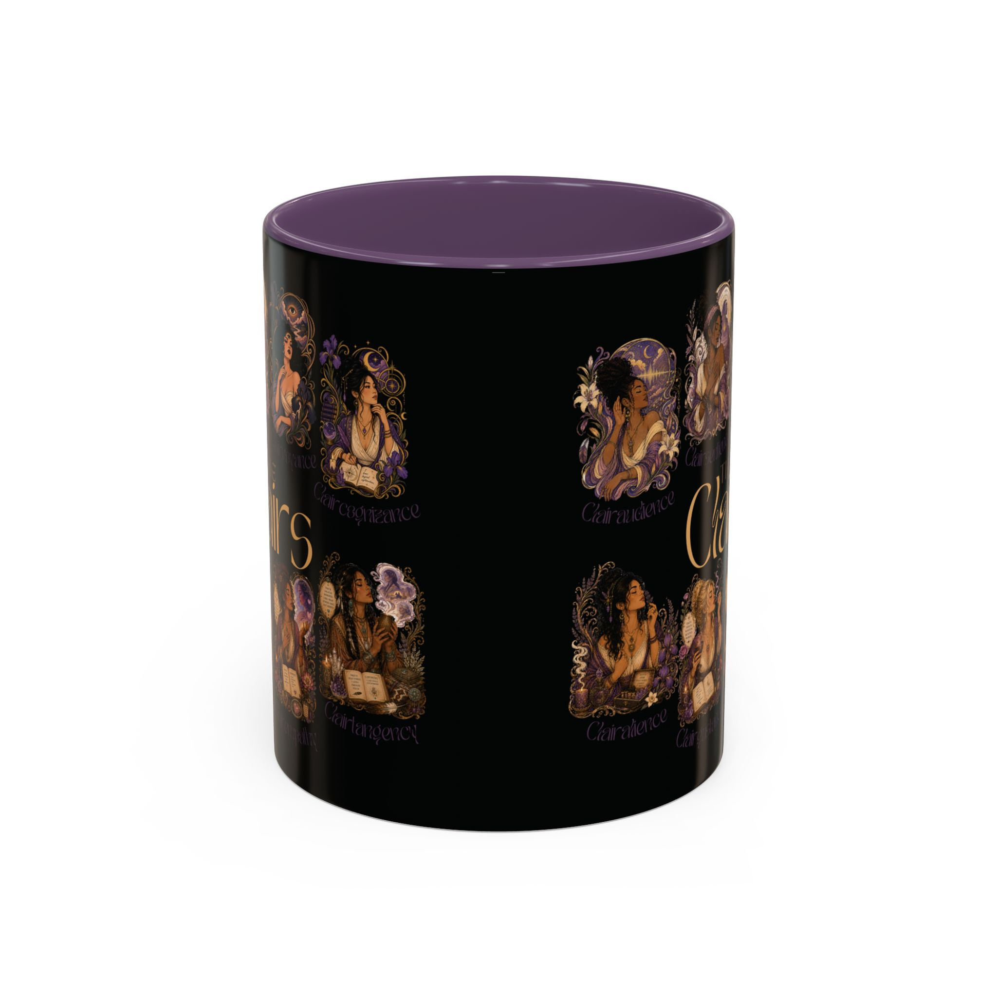 The Clairs Coffee Mug — Black Illustrated Mug (11/15oz)