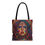 Thumbnail: Vibrant Psychedelic Goddess Tote Bag – VPG 14