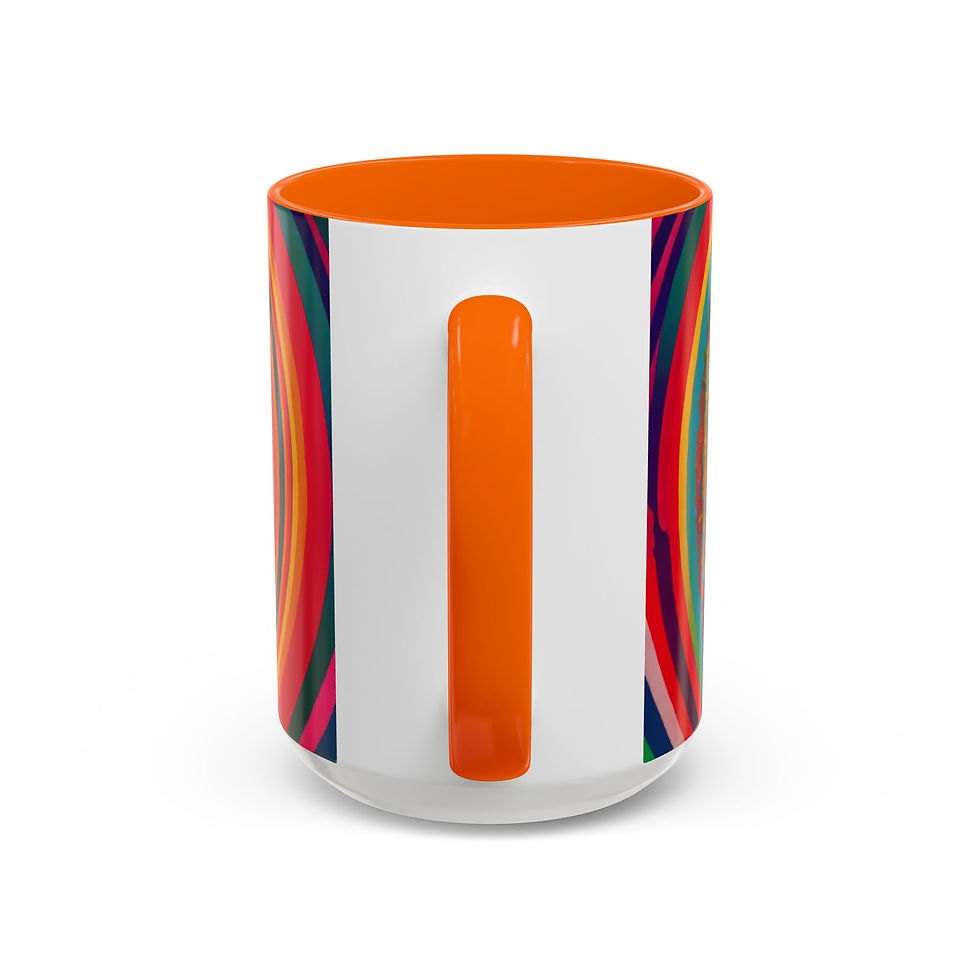 Thumbnail: Psychedelic Goddess #7 Accent Coffee Mug, 11oz
