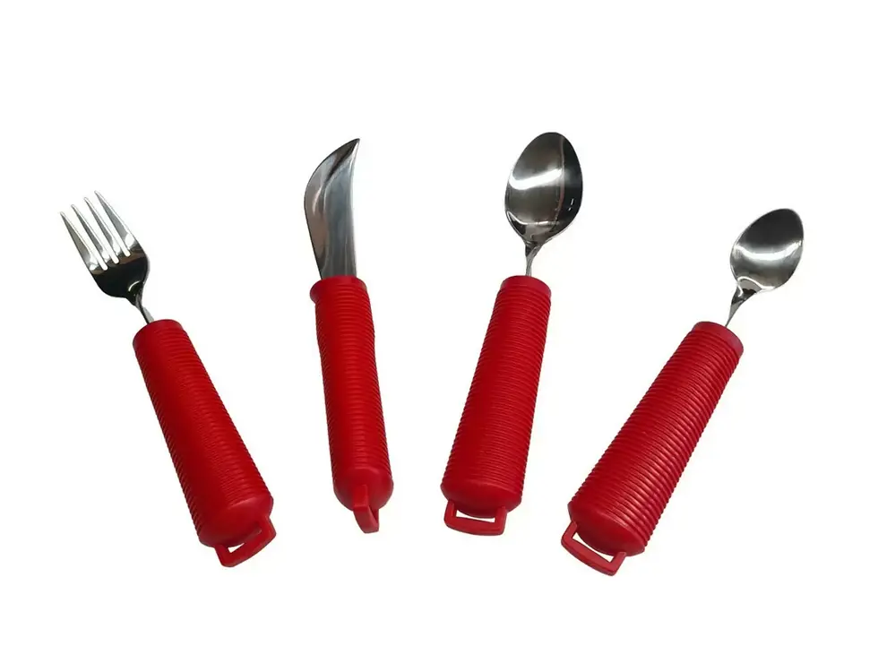 Bendable Cutlery Set - Red