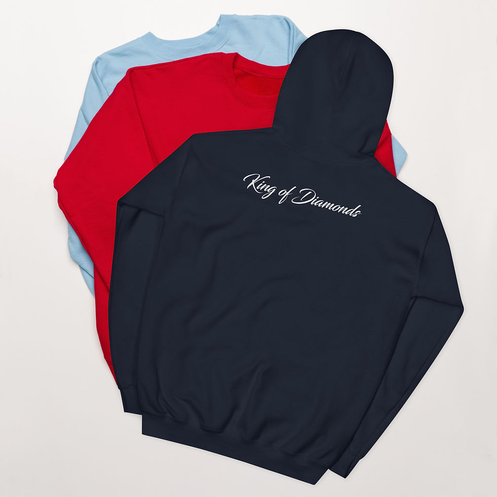 Thumbnail: Unisex Hoodie Embroidered