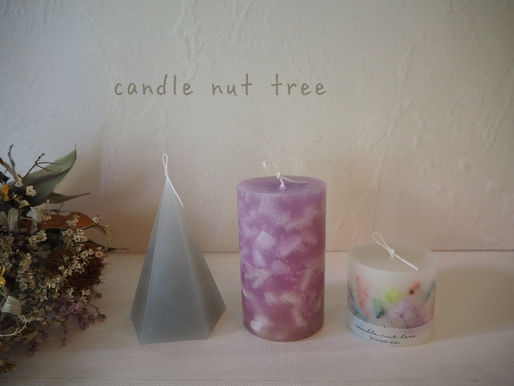 今日のレッスン、キャンドル基礎レッスン