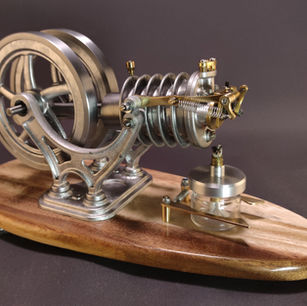 Inzwischen ist ein weiteres Modell fertig geworden und lieferbar. Der Vakuummotor/Flammenfresser "OVM 30"