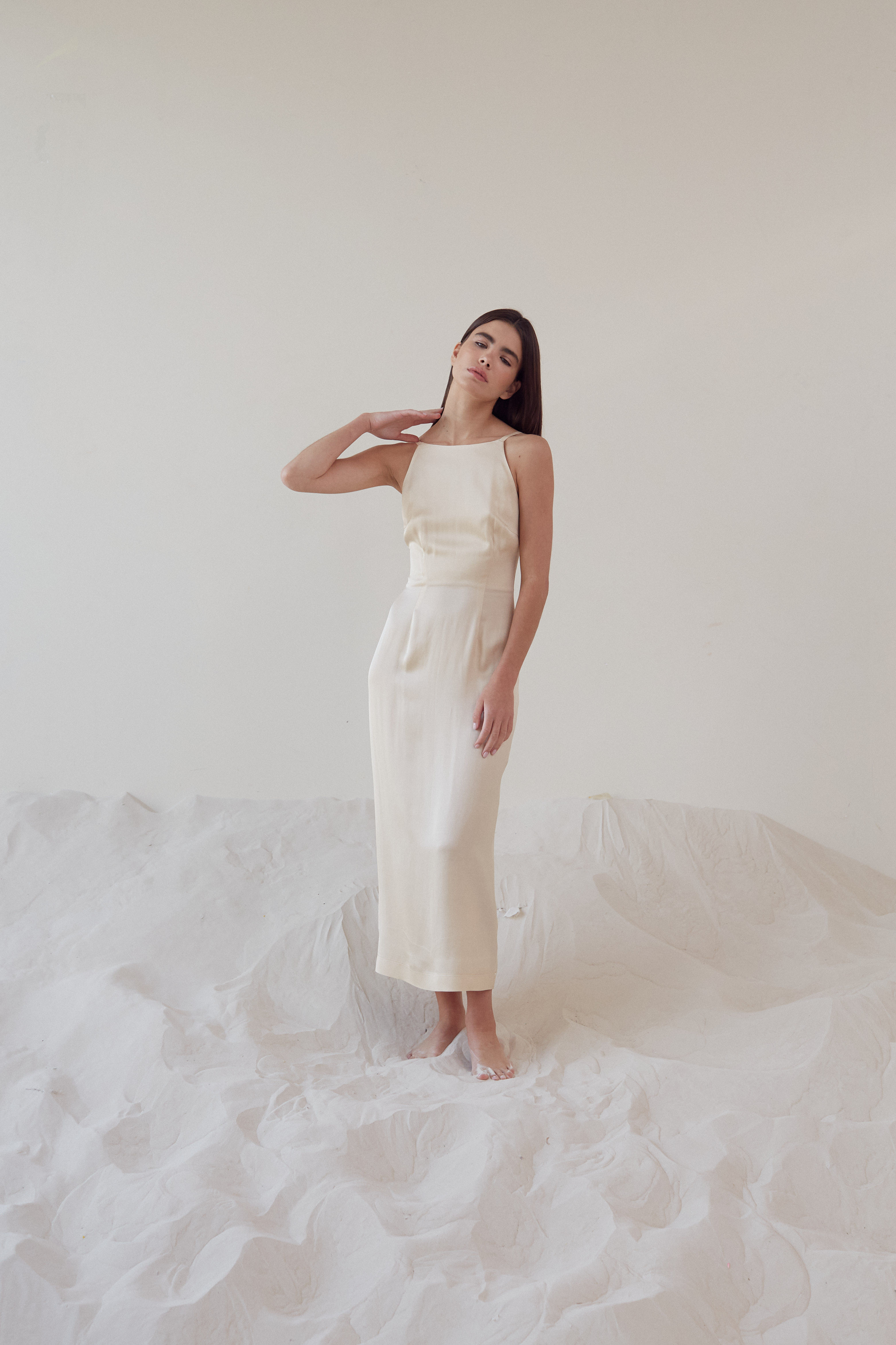 Платье-комбинация