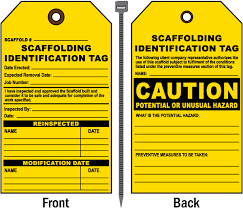Scaffold Tag