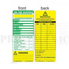 Scaffold Tag