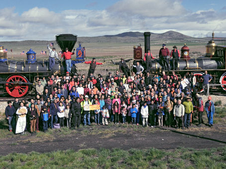 Corky's Railroad photo to be on permanent display at Promontory Point 