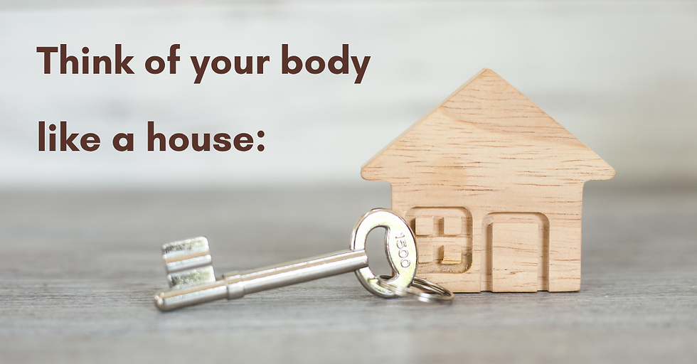 Consider your body like a house: the key represents insulin, unlocking the door to balanced health.