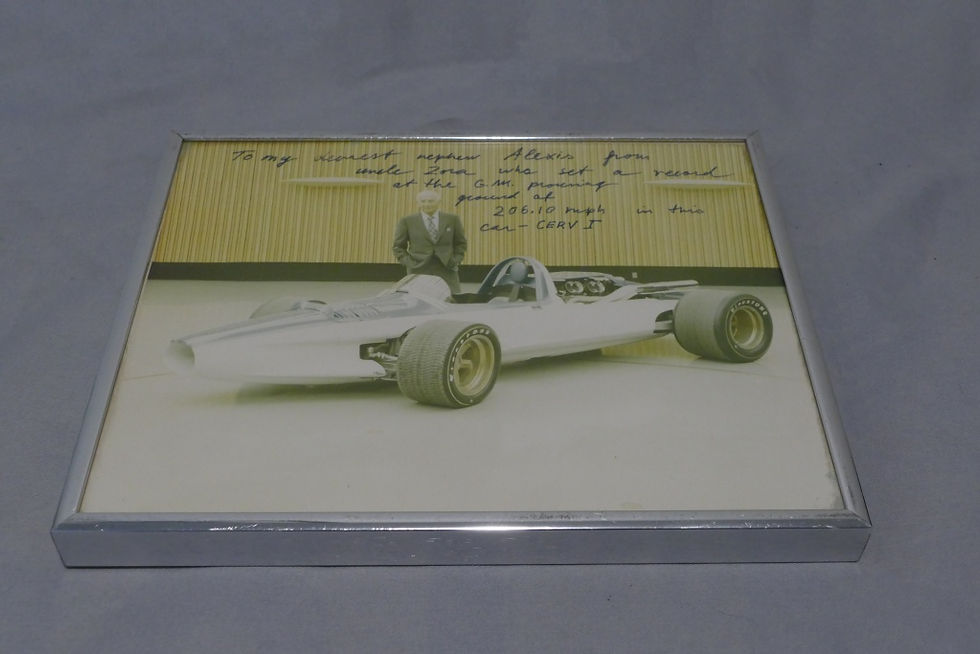 Thumbnail: Corvette Memorabilia