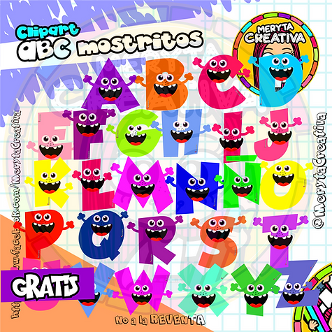 CLIPART ABC MOSTRITOS.png