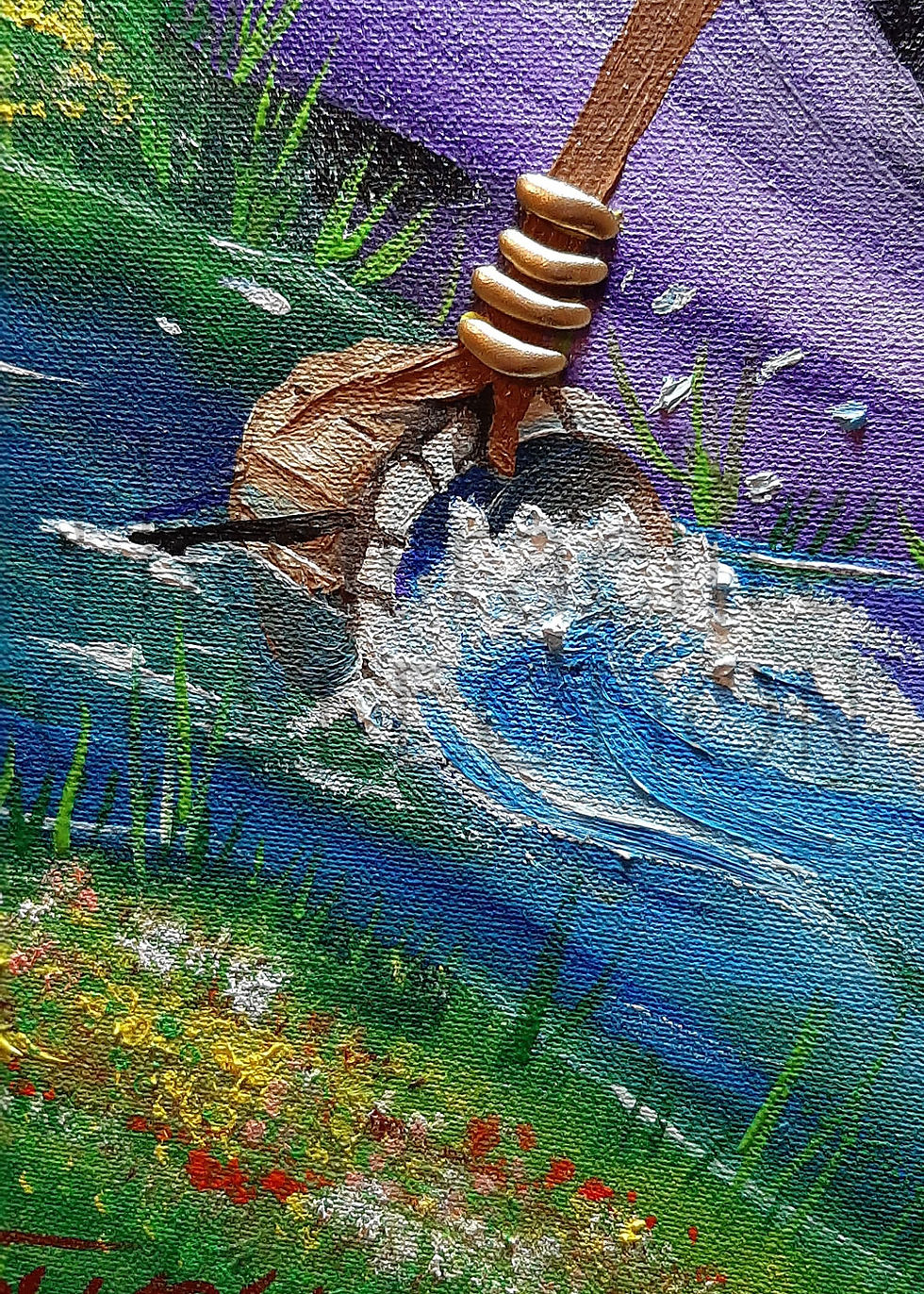 Thumbnail: "Beside the Waters, He Leads Me" (Details 2/5)