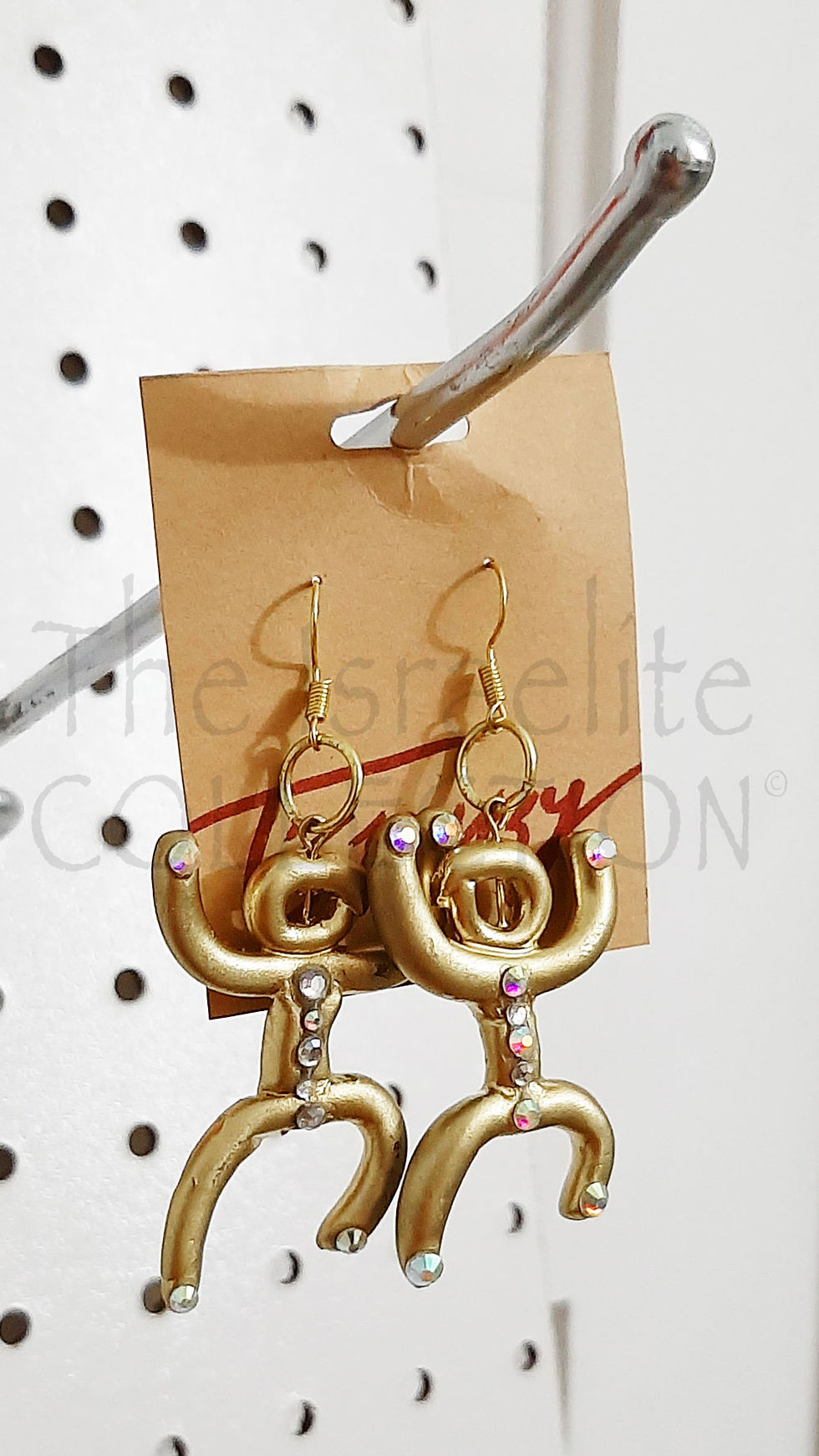 Thumbnail: "He" Earring – Side View