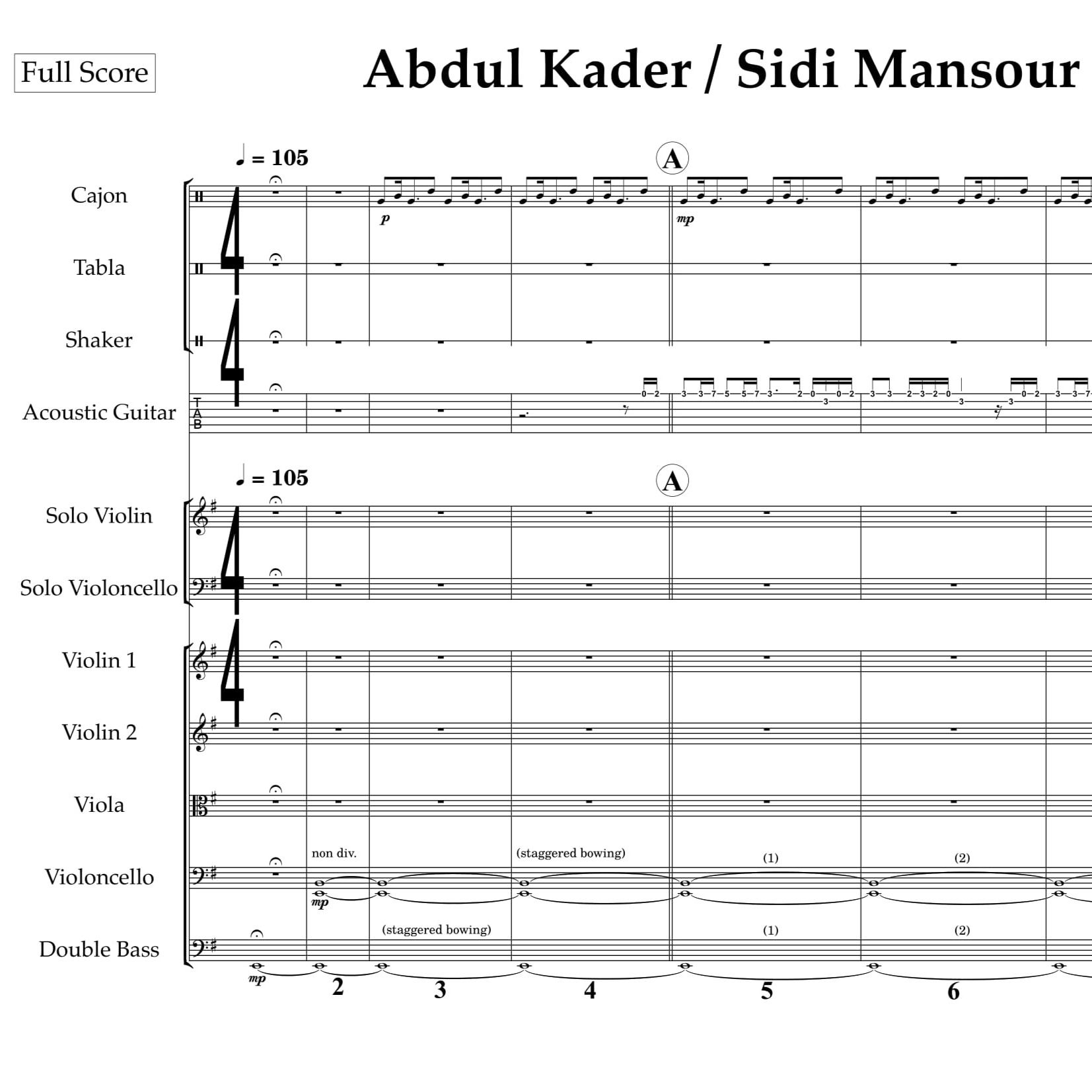 Abdul Kader/Sidi Mansour