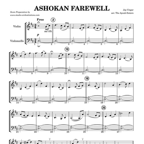 Ashokan Farewell The Ayoub Sisters