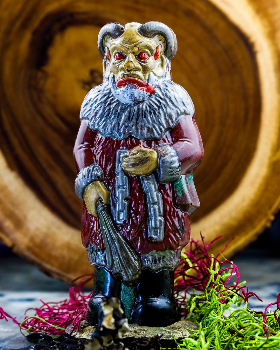 Krampus is Coming! 6" Tall Figure, Filled with More Treats