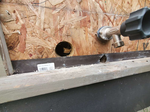Partial Siding Installation