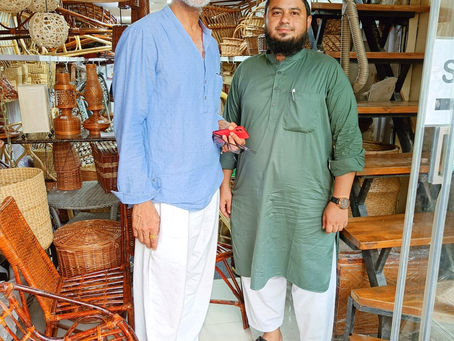 Arif Chaudhary With Markarand Deshpande