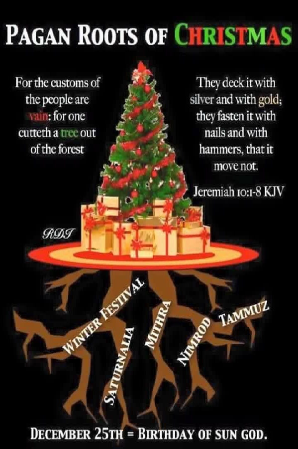 Giáng Sinh - Ngày lễ của ngoại giáo được Cơ Đốc hóa