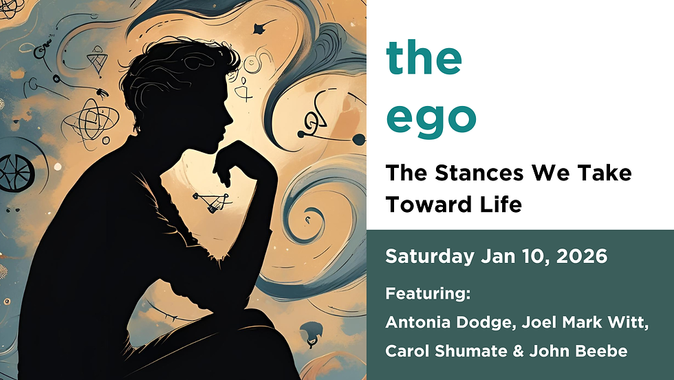 Seminar on the Ego: The Stances We Take Toward Life