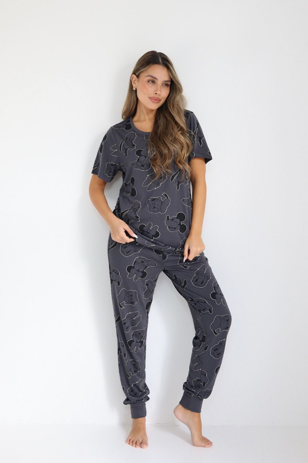 MINNIE & DUCK - סט פיג'מה