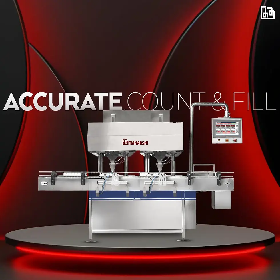 Tablet Capsule Counting And Filling Machine