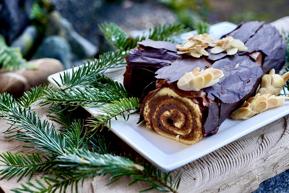 Christmas dinner dish dessert