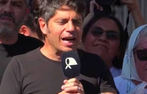 Kicillof en el 24M: “la plaza demostró que Milei fracasó”