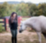 Little Song loves her Reiki sessions!