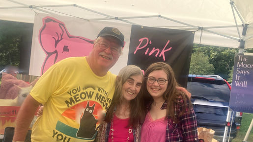 John, Vell & Liz at Paws Crossed Day 