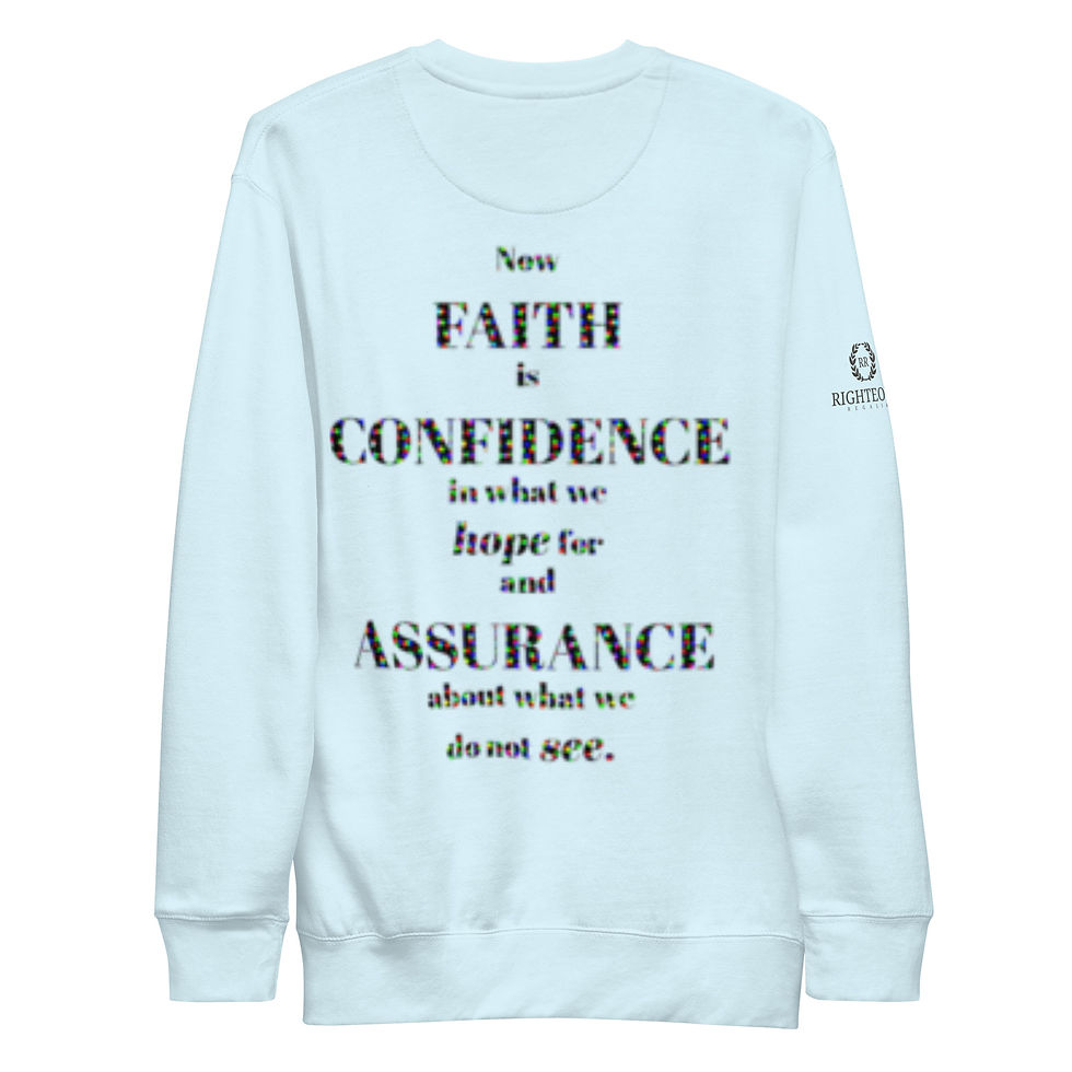 Thumbnail: Hebrews 11:1 Sweatshirt