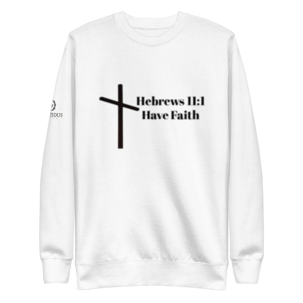 Thumbnail: Hebrews 11:1 Sweatshirt