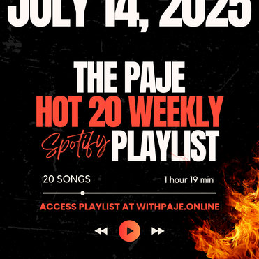 PAJE HOT 20 WEEKLY - JULY 14