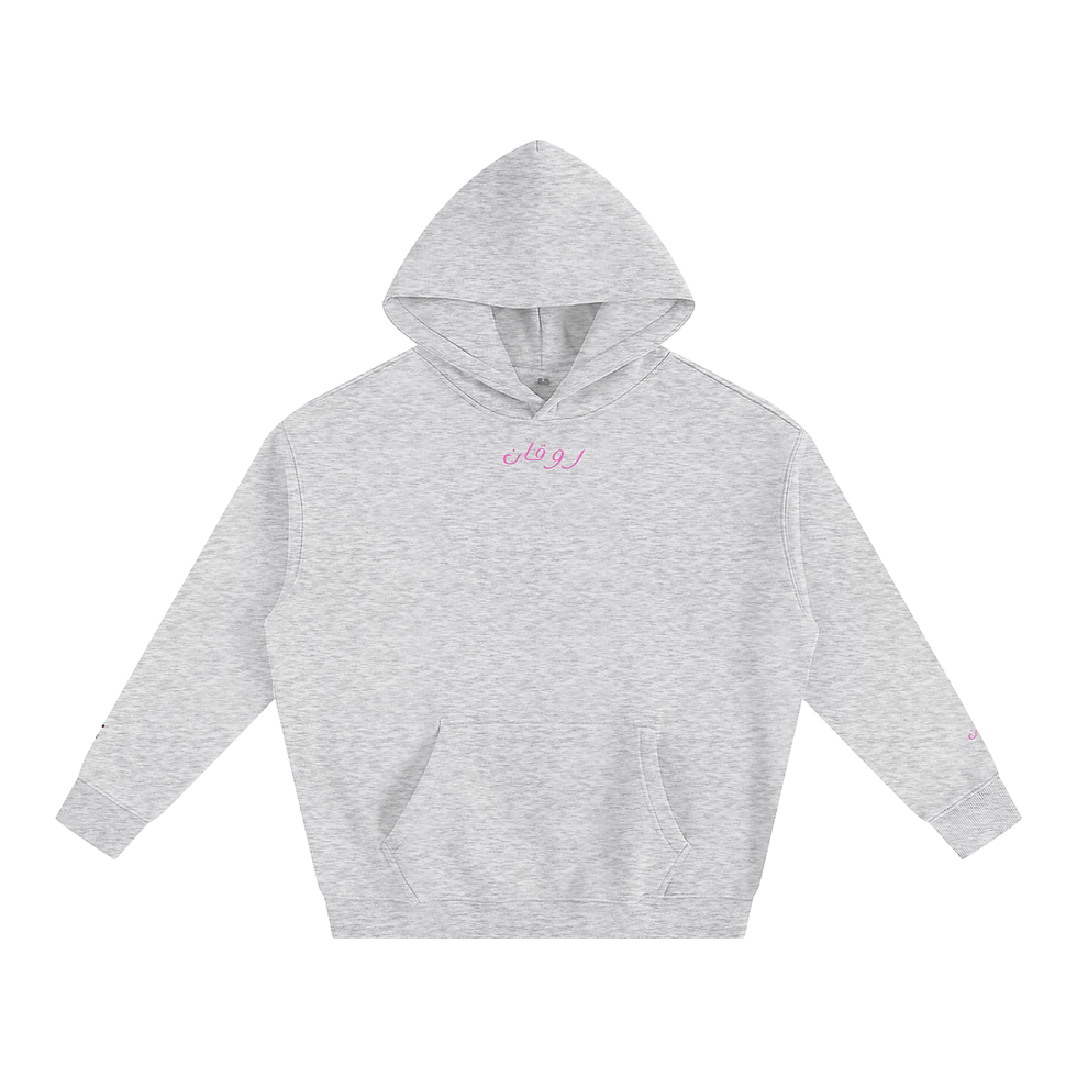 Thumbnail: Oversize Fleeced Ro2an Hoodie