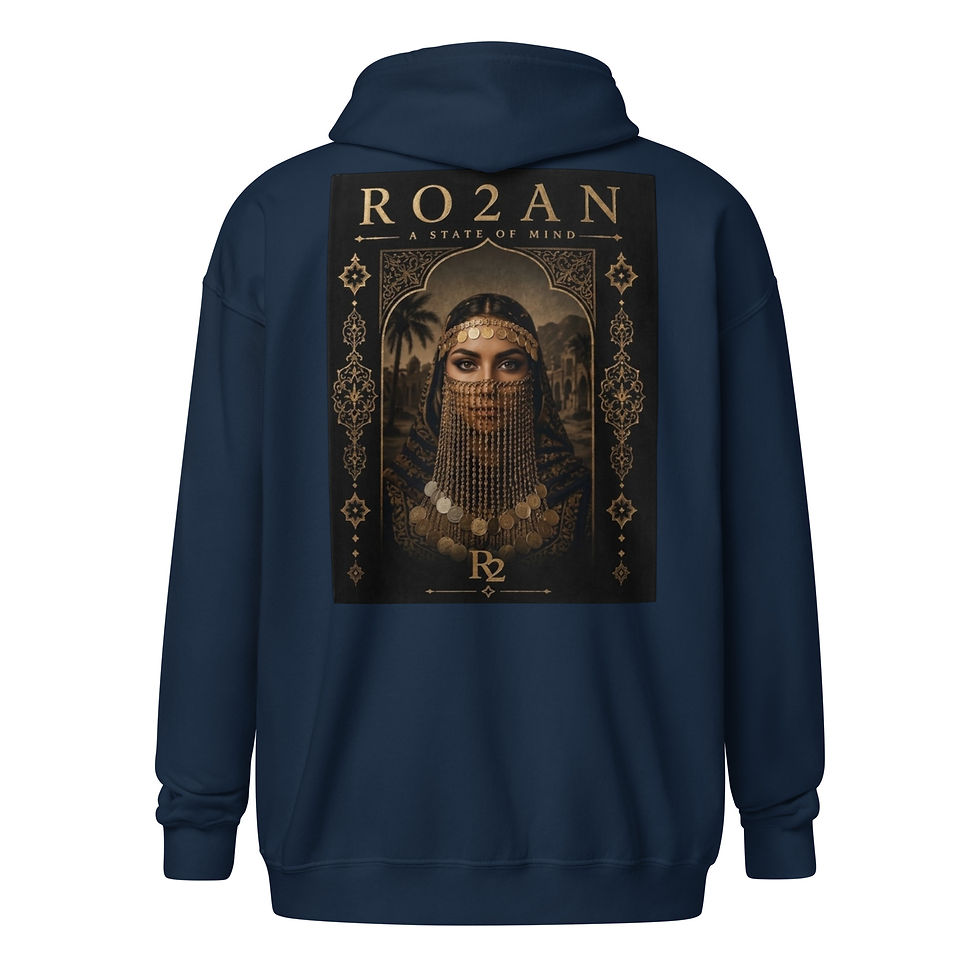Thumbnail:     RO2AN – Heritage Zip Hoodie