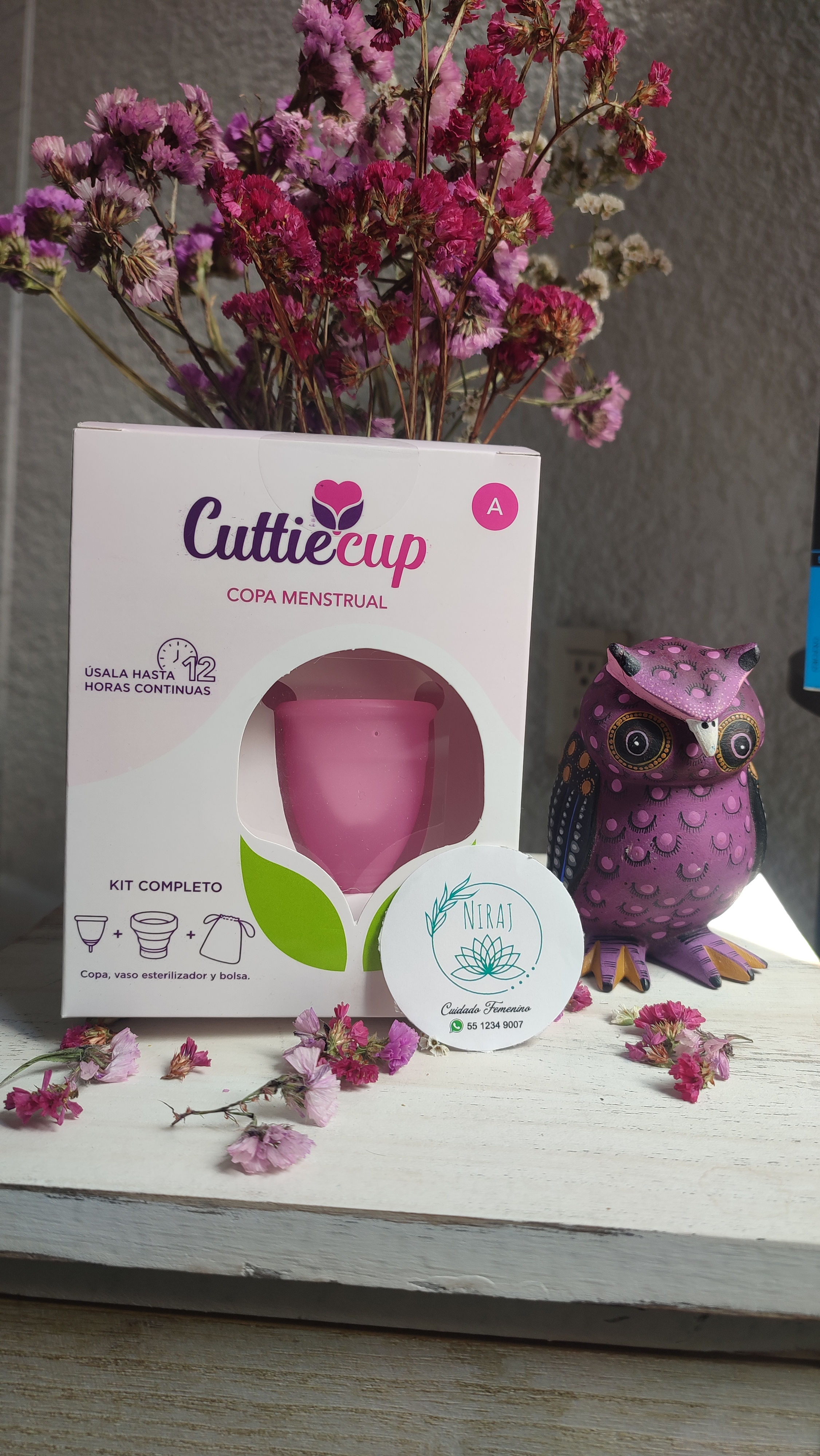 Copa Cuttie Cup "A" Talla Ch/Med.
