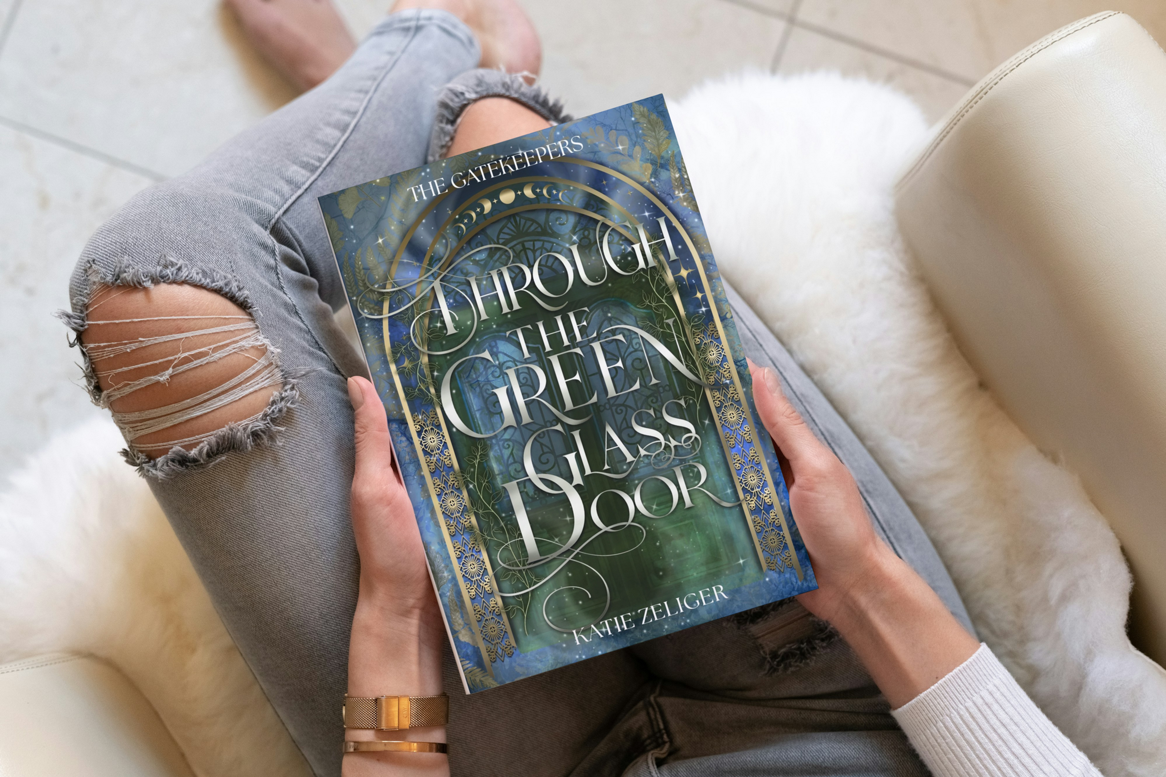 Through the Green Glass Door (Signed Paperback with Bookmark)