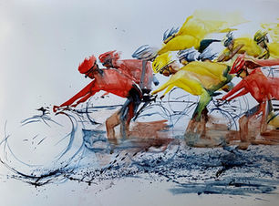 T3 The Dancing Brush – Watercolour