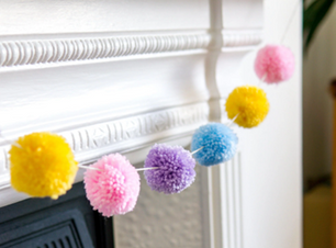 T3 Pompom Garland