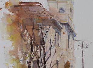T3 Watercolour - Big Brush Painting