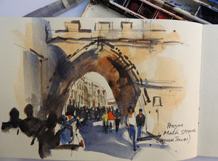 T3 Travel Sketchbook - Watercolour & Ink