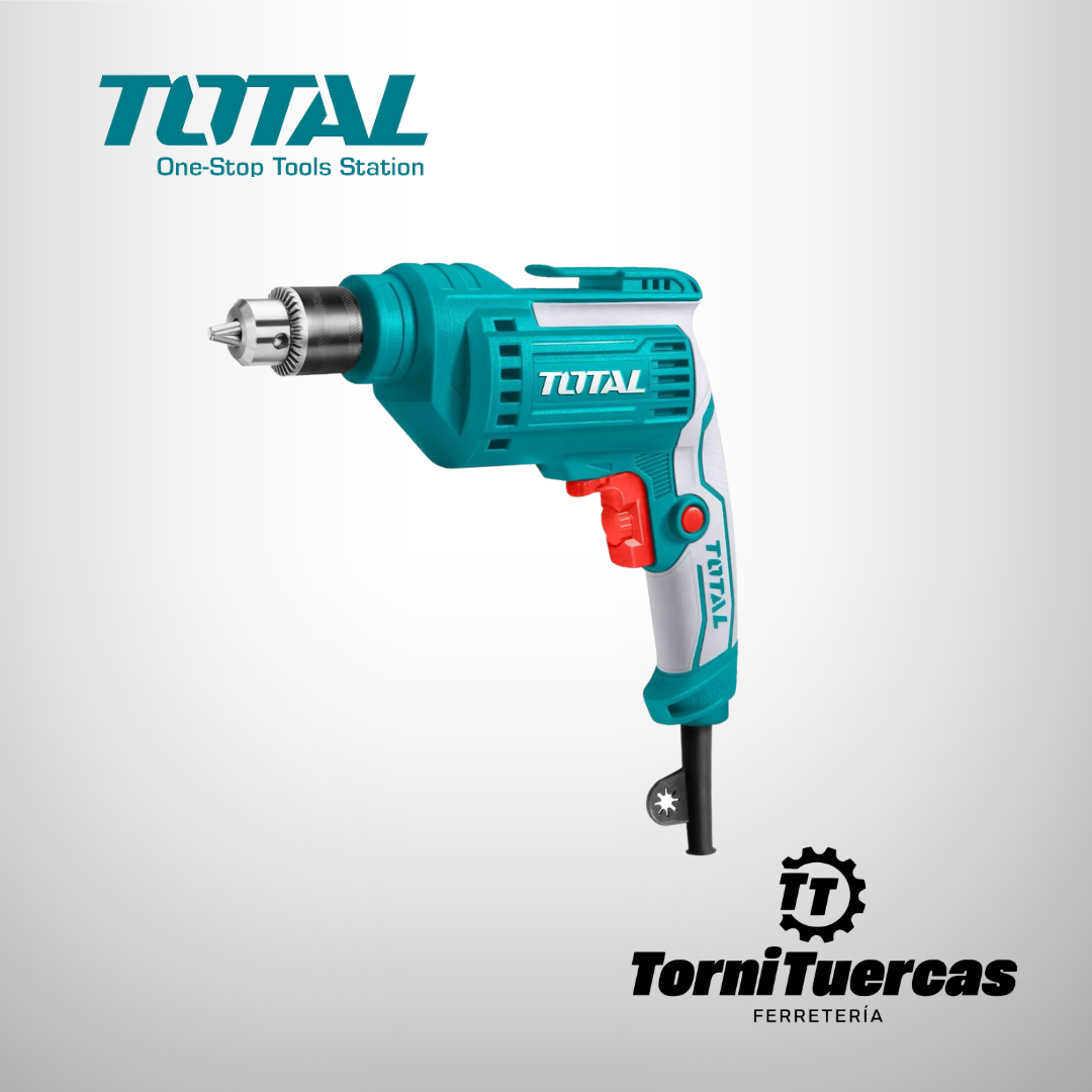 Taladro de 3/8" de Rotacion /500w/ 3300rpm/110v - Total