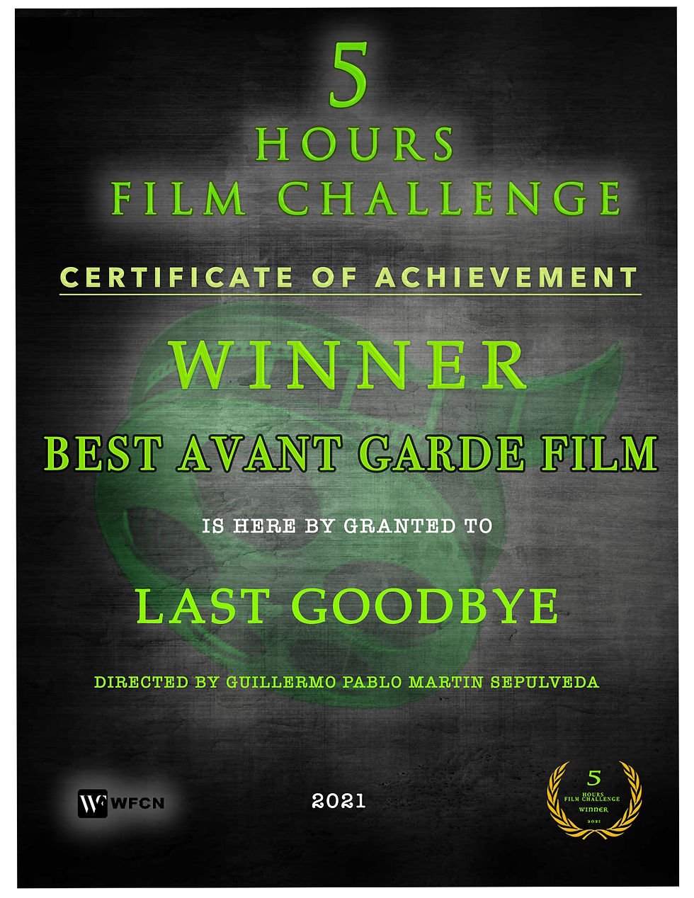 LAST GOODBYE BAGGED 2 AWARDS !!! CONGRATULATIONS !!!