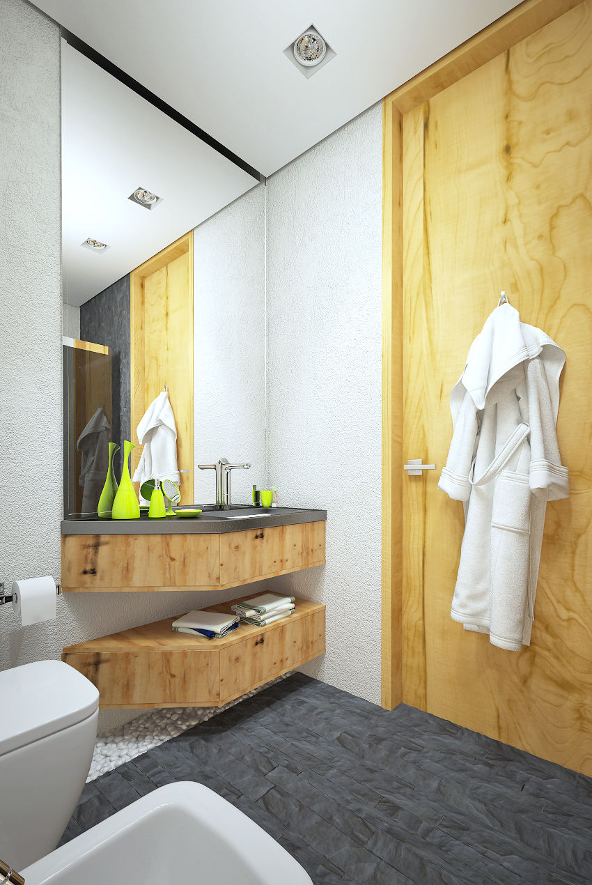 Eco style bathroom (2015)