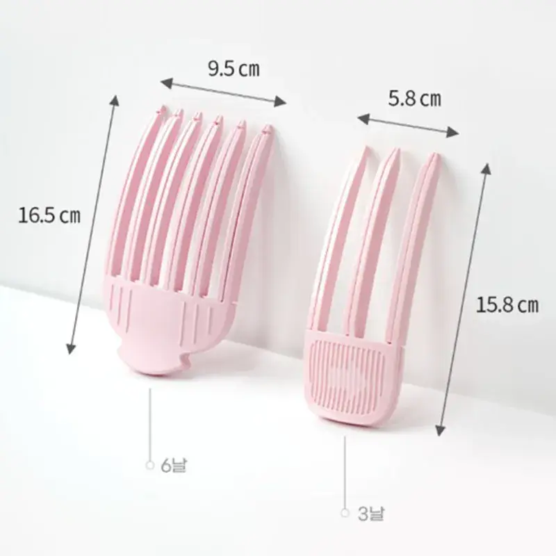 縮圖：Mink.i 髮根立體造型夾 6爪 #Pink