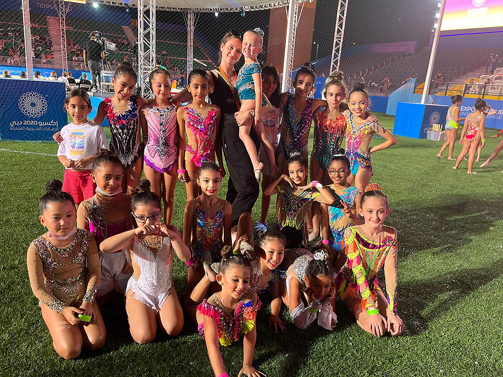Expo 2020 International Gymnastic Competition. Gymnastika RG Club.