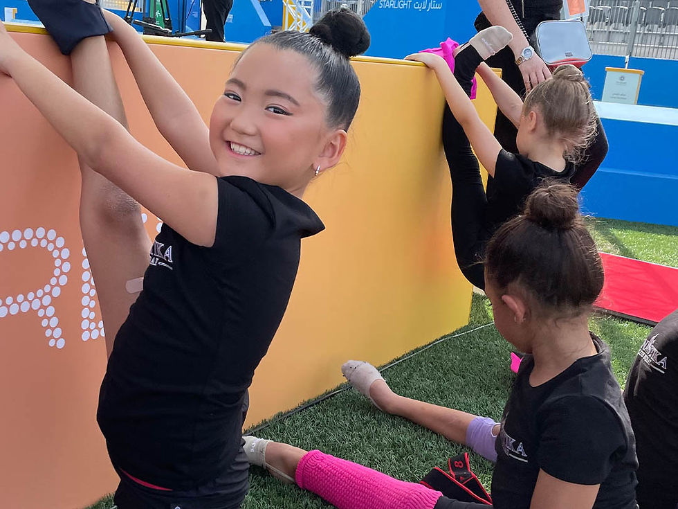 Expo 2020 International Gymnastic Competition. Gymnastika RG Club.