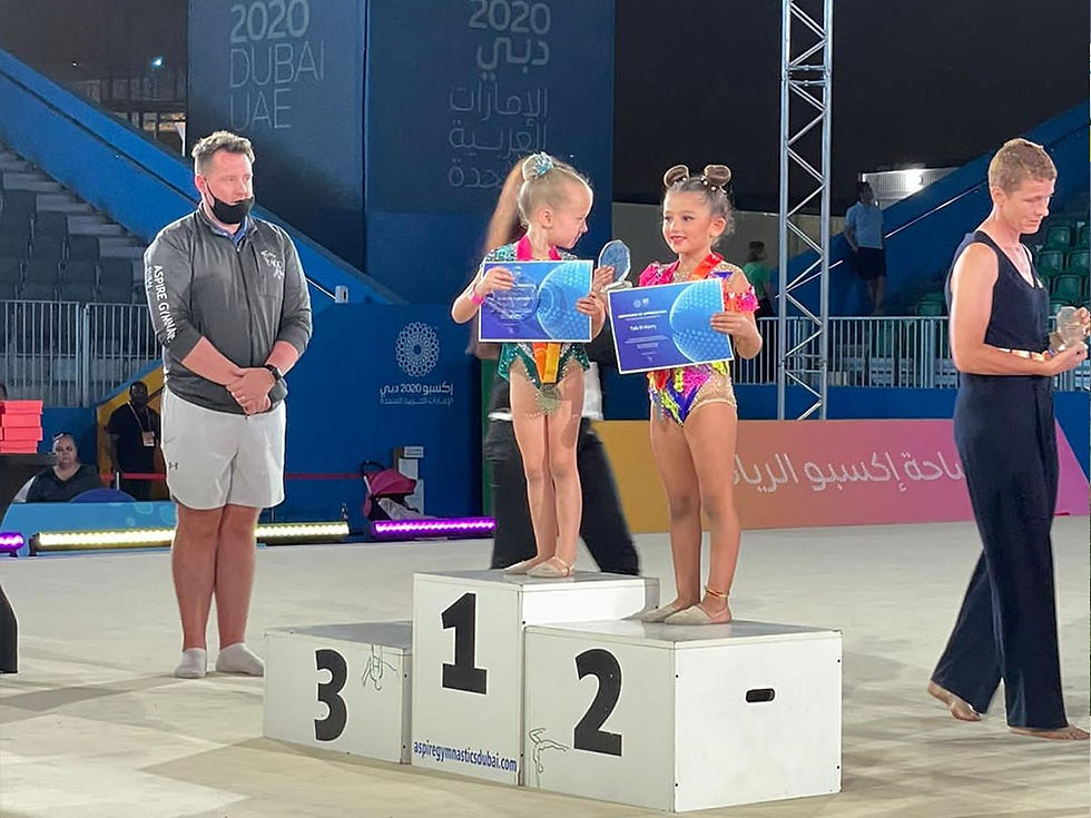 Expo 2020 International Gymnastic Competition. Gymnastika RG Club.