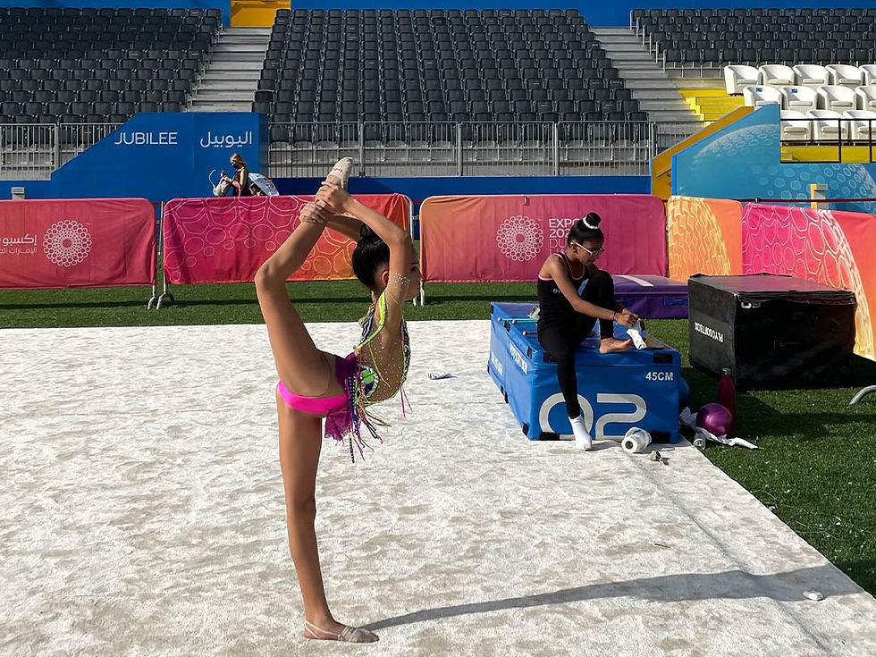 Expo 2020 International Gymnastic Competition. Gymnastika RG Club.