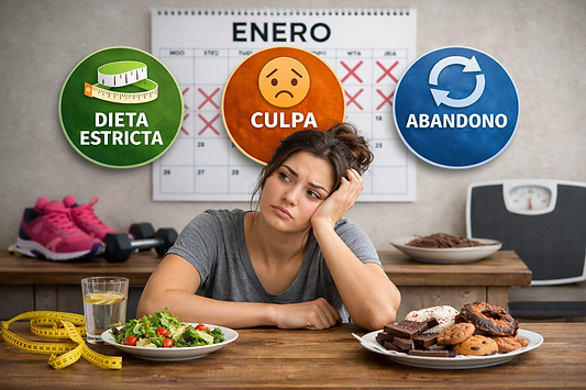 “Ya he empezado una dieta y la odio.” “He quitado mil cosas y estoy agotada.” “Seguro que el problema soy yo.”